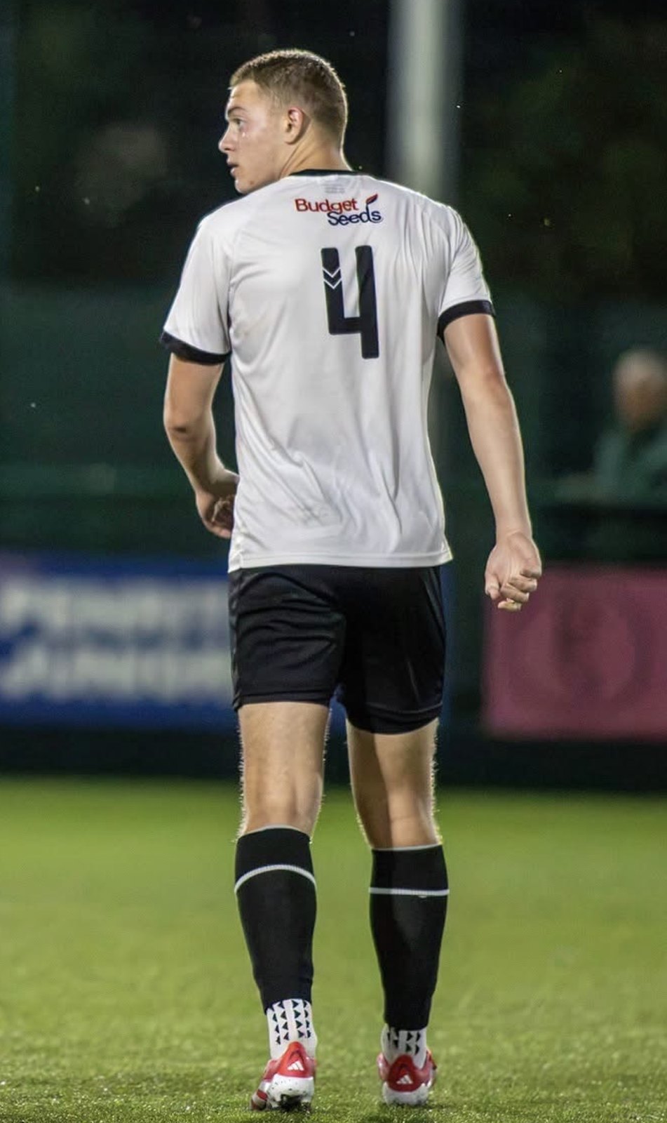 Joe Eason in senior football action