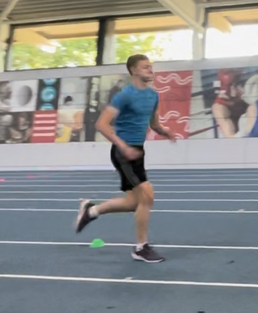 Sprint testing on track — session 1